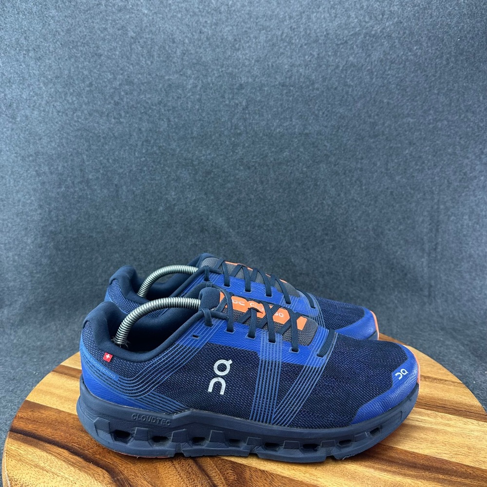 On CloudGo Running Shoes Size 11 55.98235 Navy Blue Mesh Gym Walking
